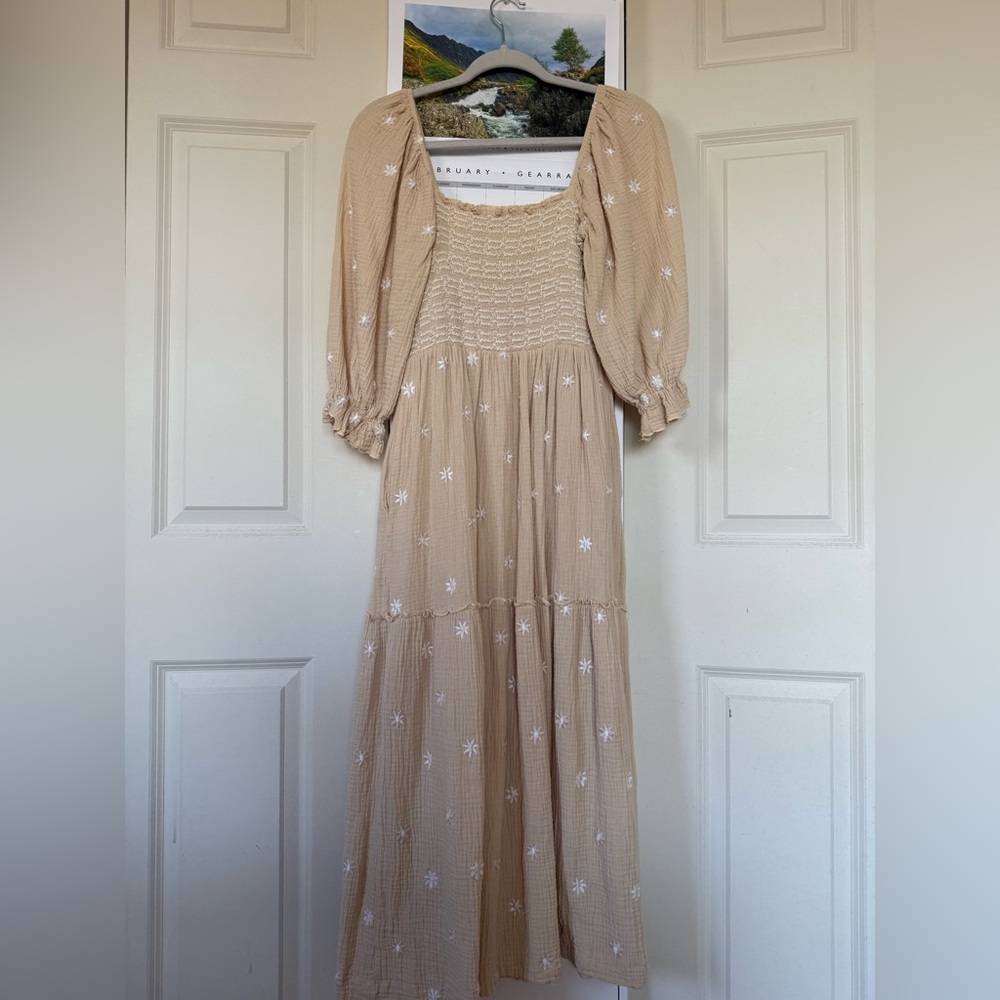 Dahlia Embroidered Dress